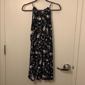 Floral flow dress from Banana Republic!